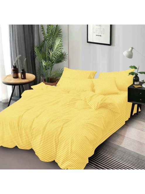 Едноцветно спално бельо с ластик EmonaMall, 6 части - Модел S18638