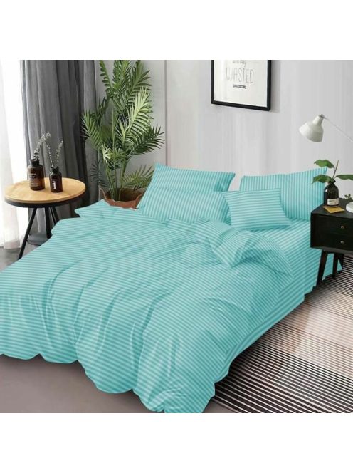 Едноцветно спално бельо с ластик EmonaMall, 6 части - Модел S18643
