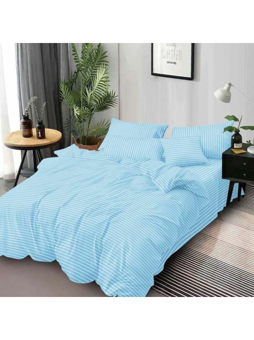 Едноцветно спално бельо с ластик EmonaMall, 6 части - Модел S18647