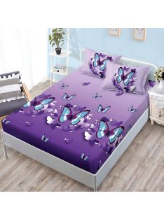   Долен чаршаф с ластик и две калъфки (за матрак от 160x200 до 180x200) EmonaMall, 3 части - Модел S18657