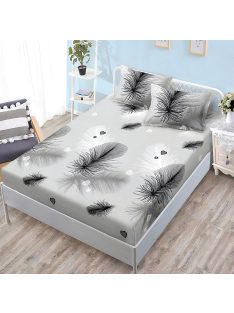   Долен чаршаф с ластик и две калъфки (за матрак от 160x200 до 180x200) EmonaMall, 3 части - Модел S18662