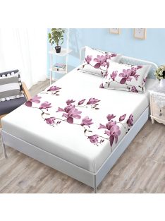   Долен чаршаф с ластик и две калъфки (за матрак от 160x200 до 180x200) EmonaMall, 3 части - Модел S18664