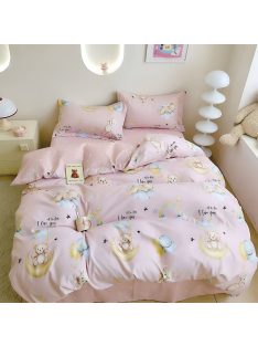   Двулицево спално бельо (размер за приста) EmonaMall, 4 части - Модел S18677