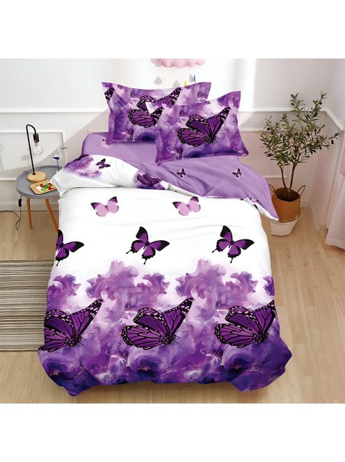 Двулицево спално бельо (размер за приста) EmonaMall, 4 части - Модел S18681