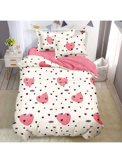 Двулицево спално бельо (размер за приста) EmonaMall, 4 части - Модел S18682