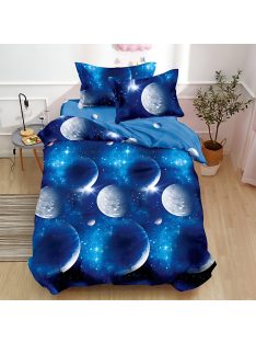   Двулицево спално бельо (размер за приста) EmonaMall, 4 части - Модел S18683