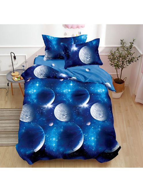 Двулицево спално бельо (размер за приста) EmonaMall, 4 части - Модел S18683