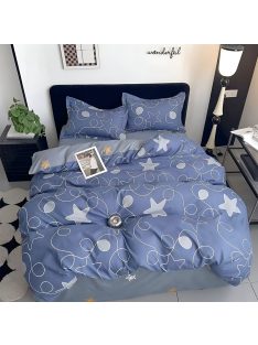   Двулицево спално бельо (размер за приста) EmonaMall, 4 части - Модел S18692