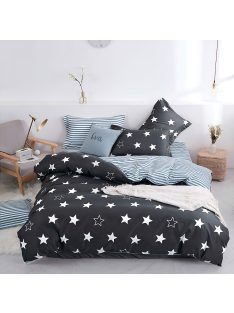   Двулицево спално бельо с ластик EmonaMall, 4 части - Модел S18703