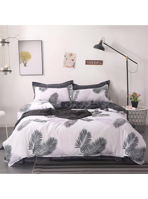 Двулицево спално бельо с ластик EmonaMall, 4 части - Модел S18705