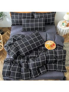   Двулицево спално бельо с ластик EmonaMall, 4 части - Модел S18707