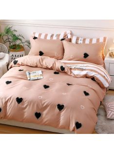   Двулицево спално бельо с ластик EmonaMall, 4 части - Модел S18708