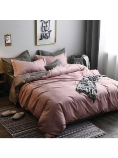   Двулицево спално бельо с ластик EmonaMall, 4 части - Модел S18709