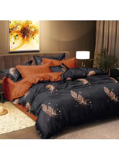   Двулицево спално бельо с ластик EmonaMall, 4 части - Модел S18713