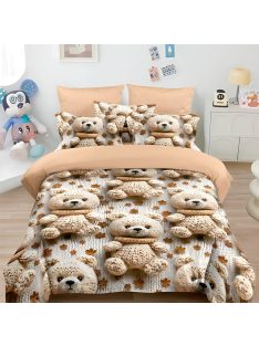   Двулицево спално бельо 5D EmonaMall, 6 части (реално изображение) - Модел S18721