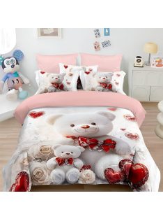   Двулицево спално бельо 5D EmonaMall, 6 части (реално изображение) - Модел S18725