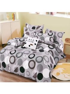   Двулицево спално бельо с ластик (размер за приста) EmonaMall, 4 части - Модел S18727
