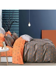   Двулицево спално бельо с ластик (размер за приста) EmonaMall, 4 части - Модел S18735