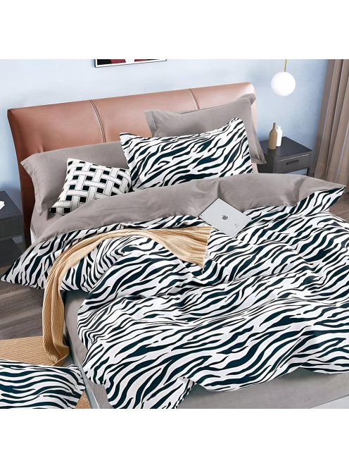 Двулицево спално бельо с ластик (размер за приста) EmonaMall, 4 части - Модел S18736