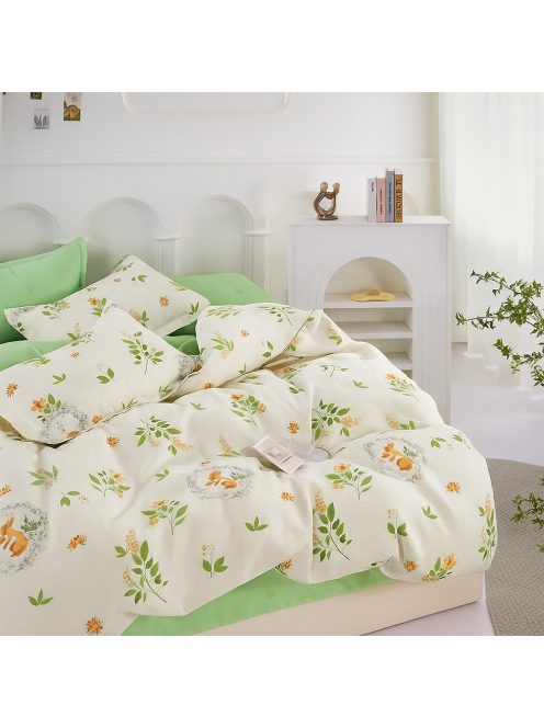 Двулицево спално бельо EmonaMall, 6 части - Модел S18748