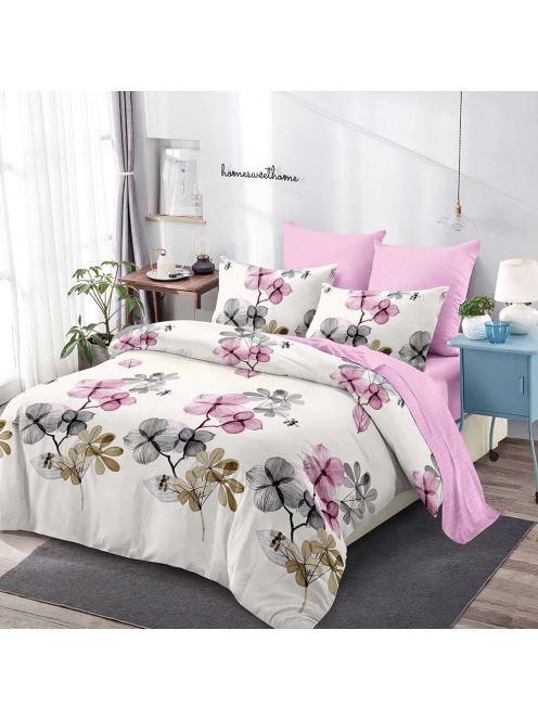 Двулицево спално бельо EmonaMall, 6 части - Модел S18778