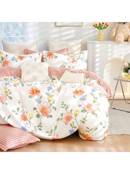 Двулицево спално бельо (размер за приста) EmonaMall, 4 части - Модел S18865