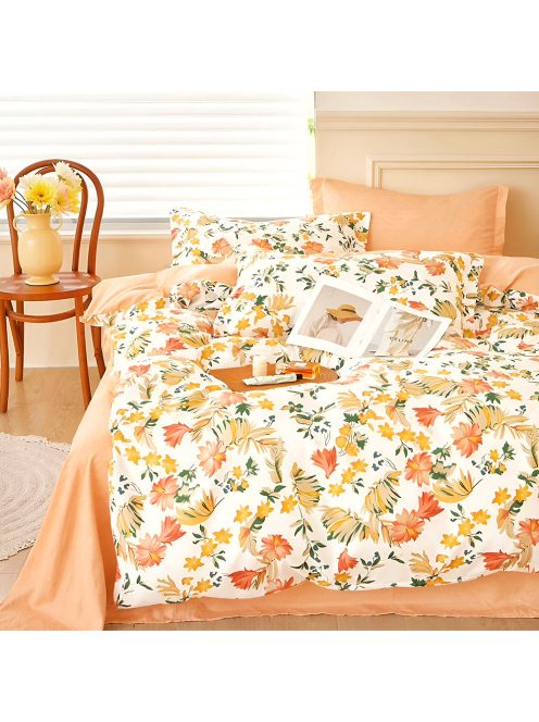 Двулицево спално бельо (размер за приста) EmonaMall, 4 части - Модел S18871