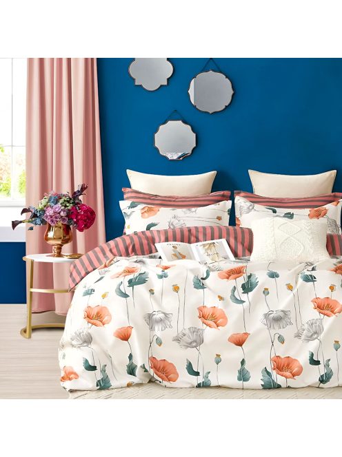 Двулицево спално бельо (размер за приста) EmonaMall, 4 части - Модел S18875