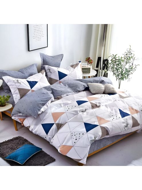 Двулицево спално бельо (размер за приста) EmonaMall, 4 части - Модел S18876