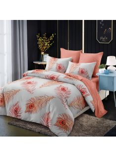   Двулицево спално бельо с ластик EmonaMall, 6 части - Модел S18934