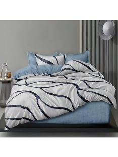  Двулицево спално бельо с ластик EmonaMall, 6 части - Модел S19067