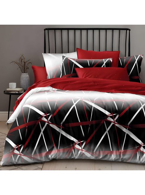 Двулицево спално бельо с ластик EmonaMall, 6 части - Модел S19081
