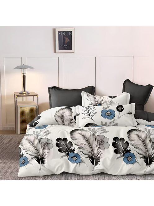 Двулицево спално бельо с ластик EmonaMall, 6 части - Модел S19084