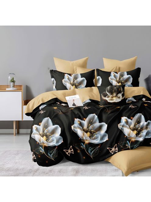 Двулицево спално бельо с ластик EmonaMall, 6 части - Модел S19091