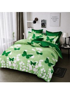   Двулицево спално бельо с ластик EmonaMall, 6 части - Модел S19093