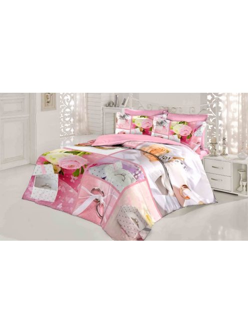 Спален Комплект Памучен Сатен 3D - Модел S4802