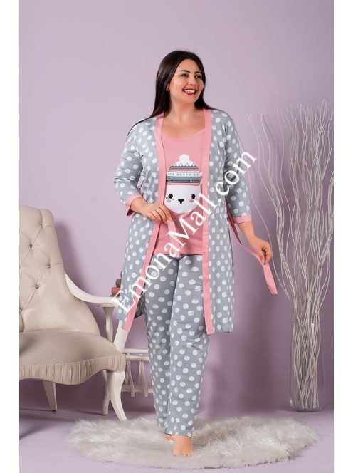 Дамска пижама 3 части макси