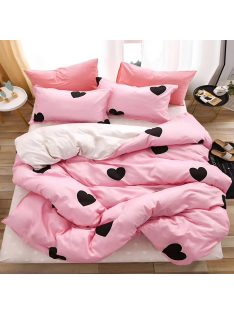   Двулицево спално бельо EmonaMall, 4 части - Модел S8990