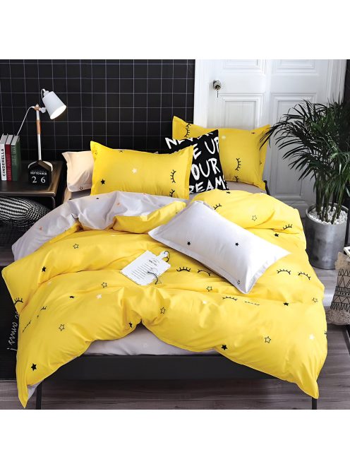 Двулицево спално бельо EmonaMall, 4 части - Модел S9828
