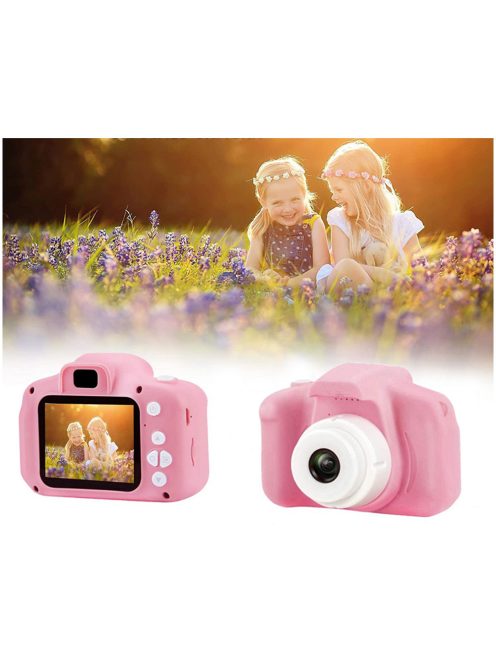Детски фотоапарат розов