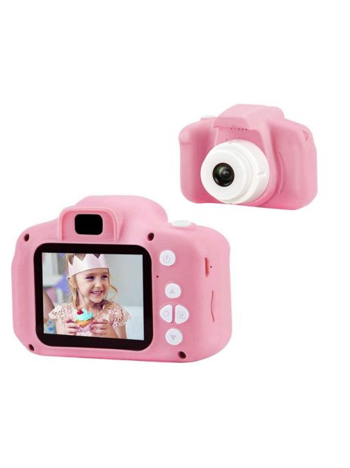 Детски фотоапарат розов