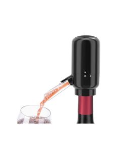   Електрическа помпа за вино EmonaMall, LED, Черен - Код T1011