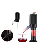 Електрическа помпа за вино EmonaMall, LED, Черен - Код T1011