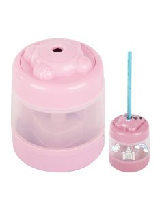   Електрическа острилка за моливи EmonaMall, USB, Розов - Код T1026