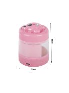 Електрическа острилка за моливи EmonaMall, USB, Розов - Код T1026