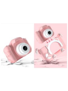   Детски фотоапарат EmonaMall, Розов - Код T1027