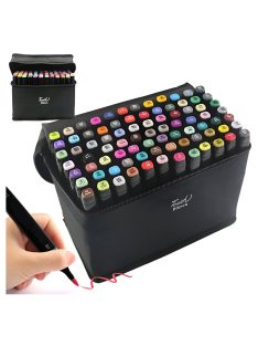 Алкохолни двустранни маркери, 80бр.