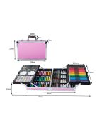 Детски куфар за рисуване 145 части EmonaMall - Код T1041