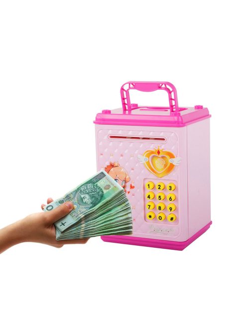 Касичка за пари, розов