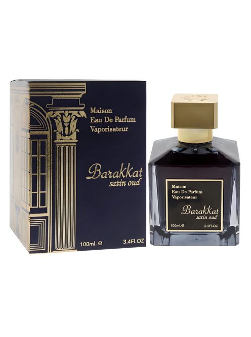 Унисекс парфюм Fragrance World Barakkat Satin Oud, EDP 100ml